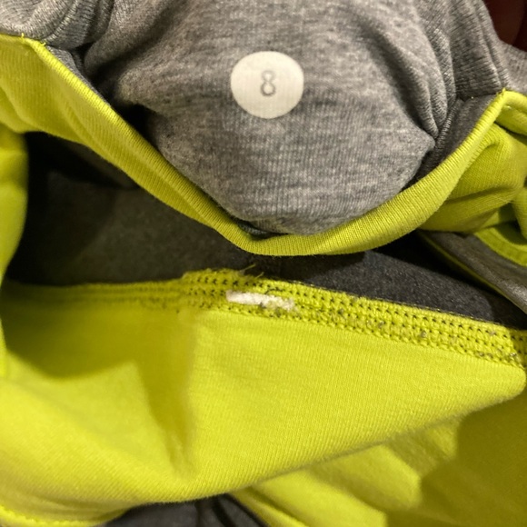 Grey lululemon capris - Picture 3 of 4